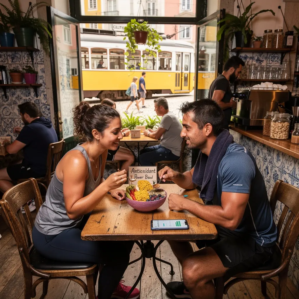 Chá de ervas sendo preparado em uma xícara, simbolizando bem-estar.